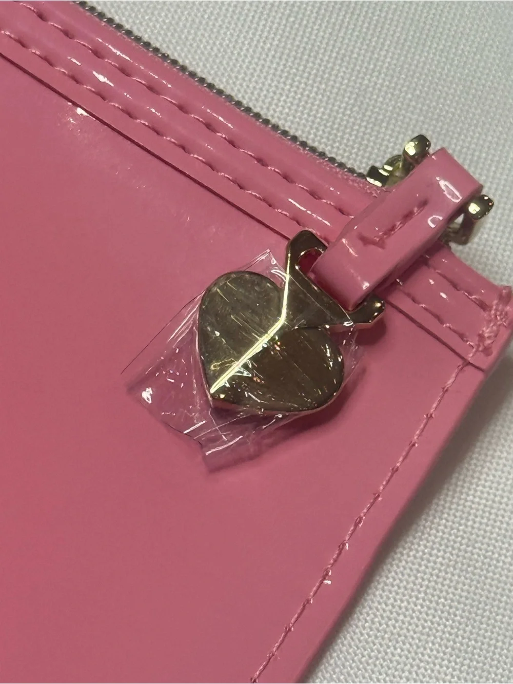 kate spade Pink Patent Cosmetic Pouch